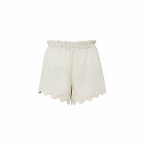 TUCKERNUCK Natural Linen Ava Short Size L NWT Retail $128 Tuckernuck - Picture 6 of 6